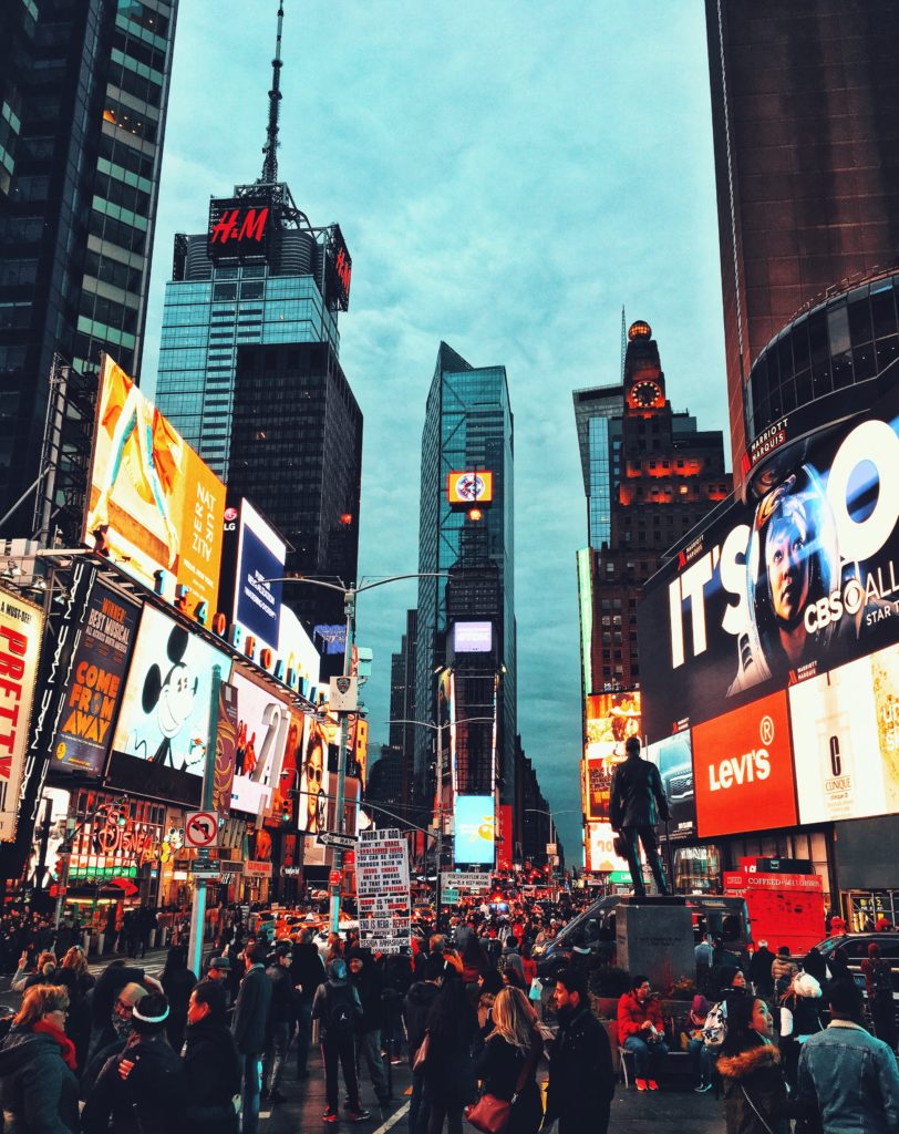 Gram-worthy spots - New York Times Square