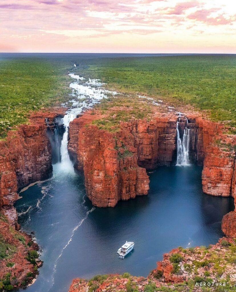 best waterfalls in australia  - king george falls