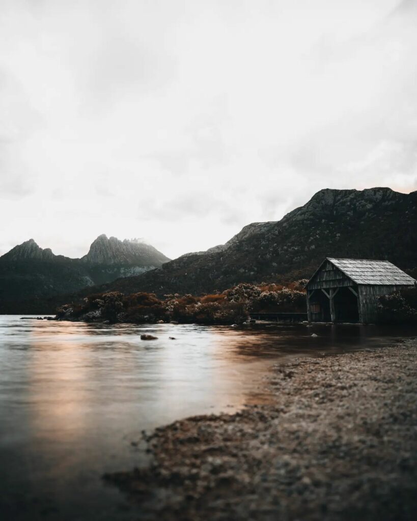 instagram locations tasmania  - dove lake