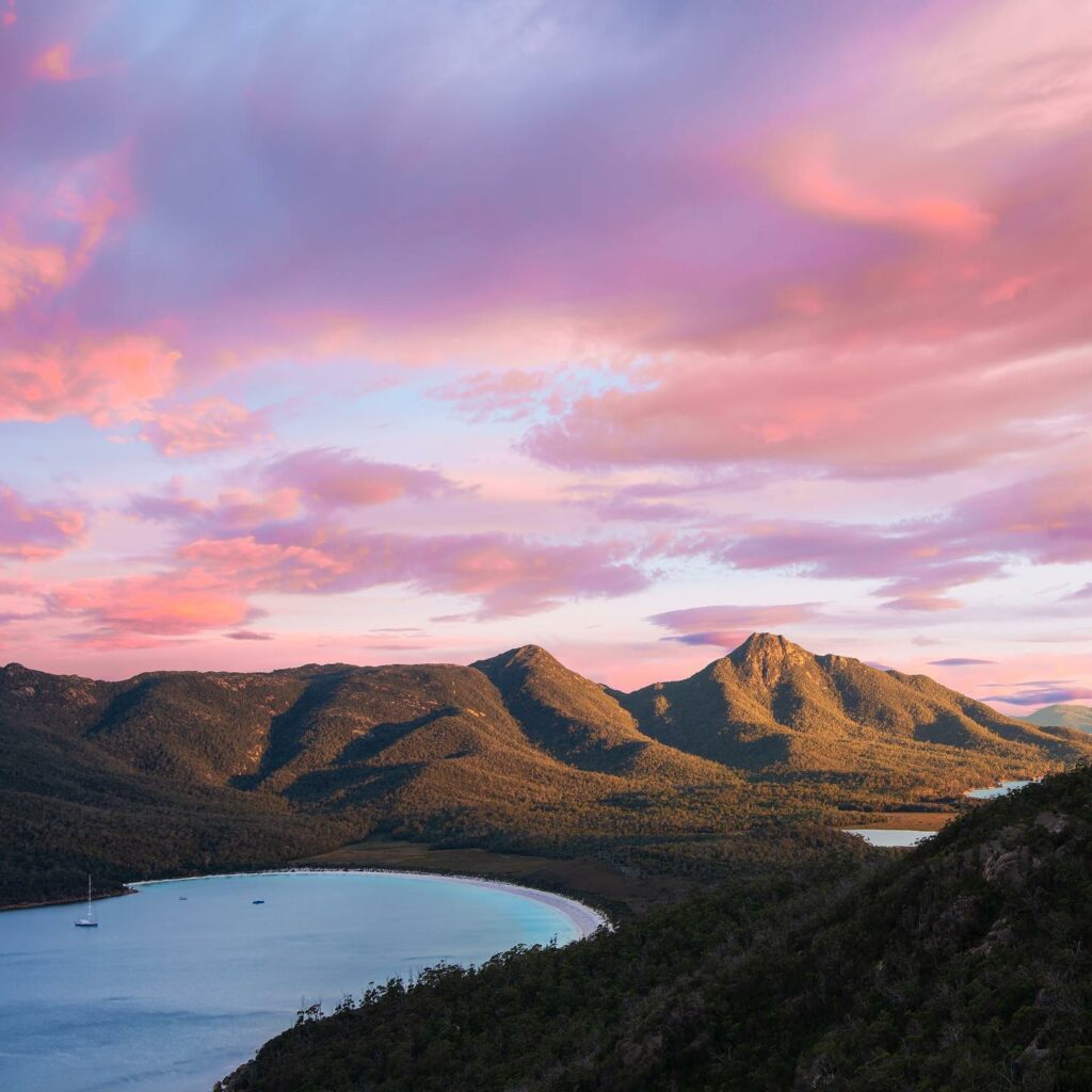 instagram locations tasmania  - freycinet national park
