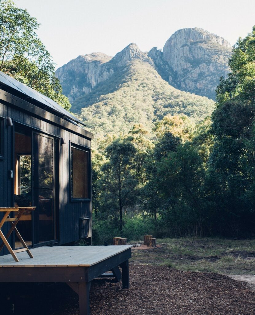 tiny cabins in queensland - unyoked cabins 