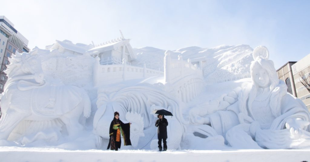 Lean Into Winter at the Magical Sapporo Snow Festival