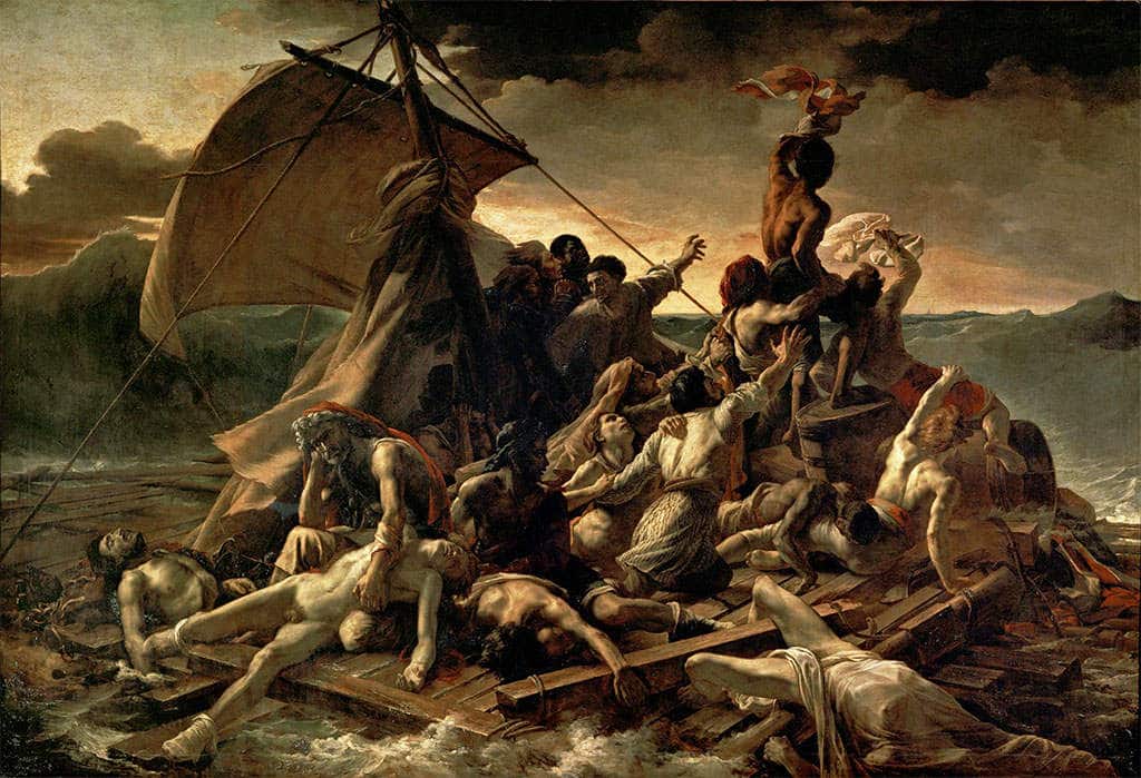 The Raft of the Medusa by Théodore Géricault