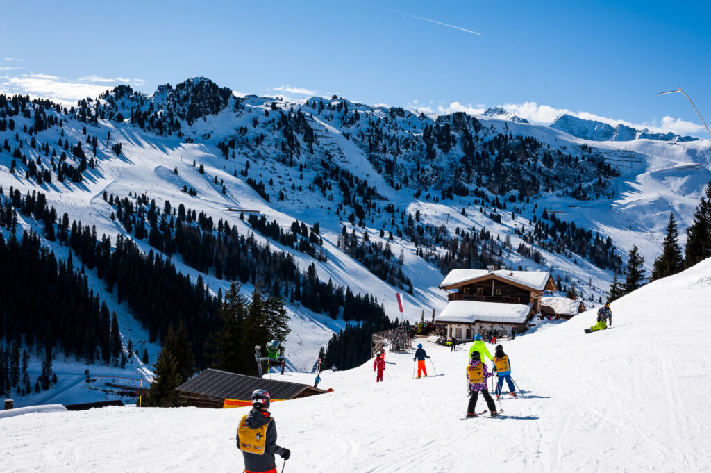 Ski resort life in Mayrhofen